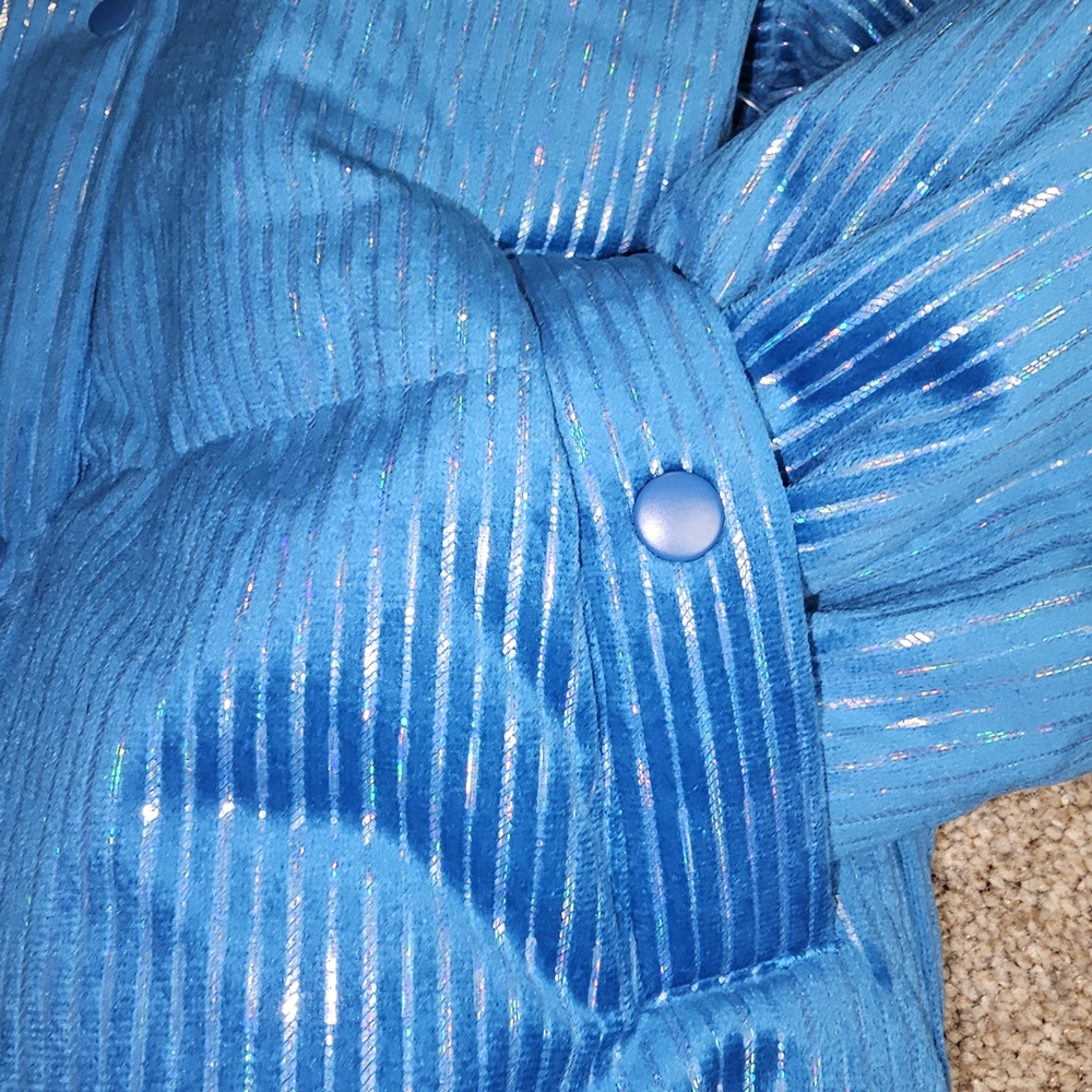 Blue Puffer Jacket - Picture 5 of 8